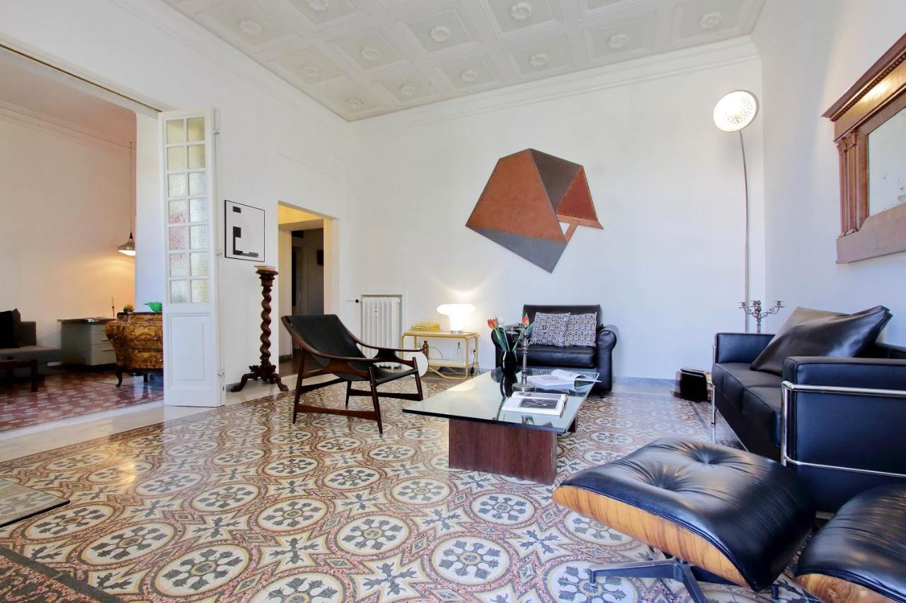 4Bnb - Tiberina Spacious Apartment ローマ エクステリア 写真