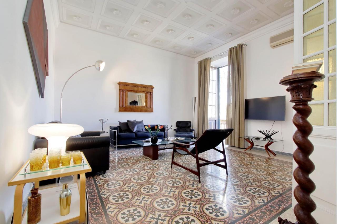 4Bnb - Tiberina Spacious Apartment ローマ エクステリア 写真